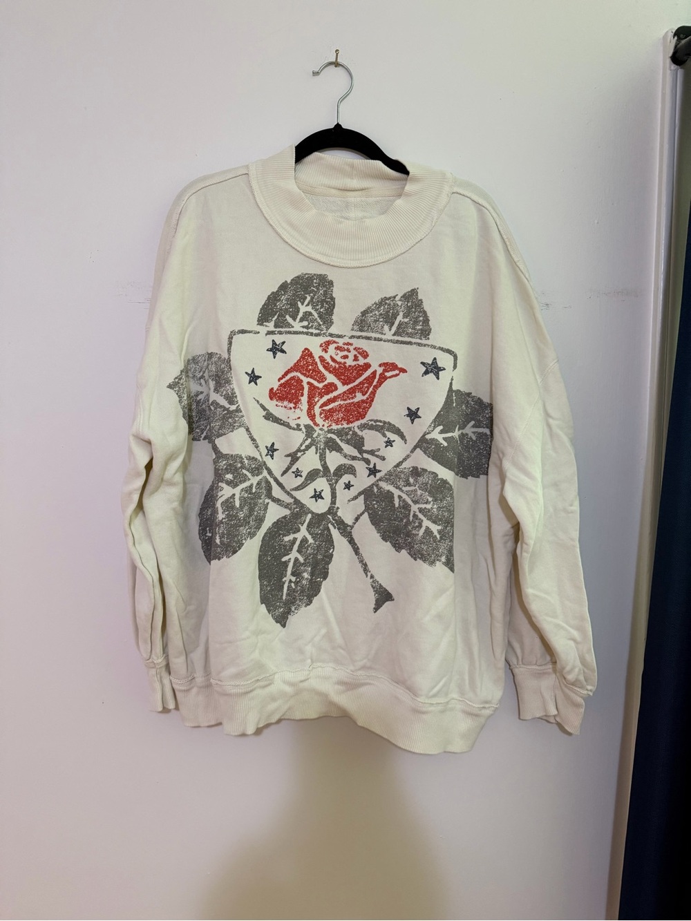 FREE PEOPLE Palm Springs pullover size L - Picture 3 of 4